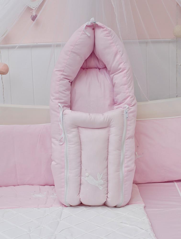 Elegant Smockers LK | Baby Carry Quilt – Pink Rabbit Theme | Sri Lanka