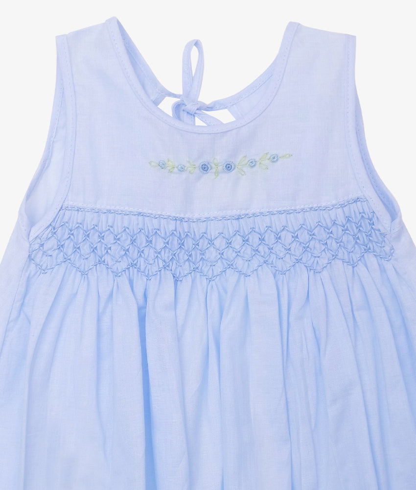 Elegant Smockers LK | Smocked Baby Shirts - Blue | Sri Lanka