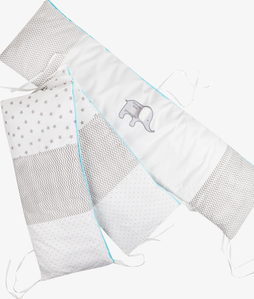 Baby Cot Bumpers We Love You More Theme Shop online Elegant