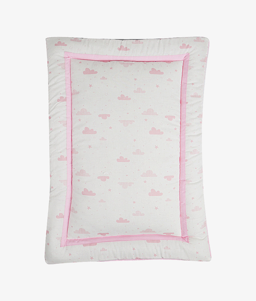 Elegant Smockers LK | Baby Hand Quilt – Pink Cloud Theme | Sri Lanka 