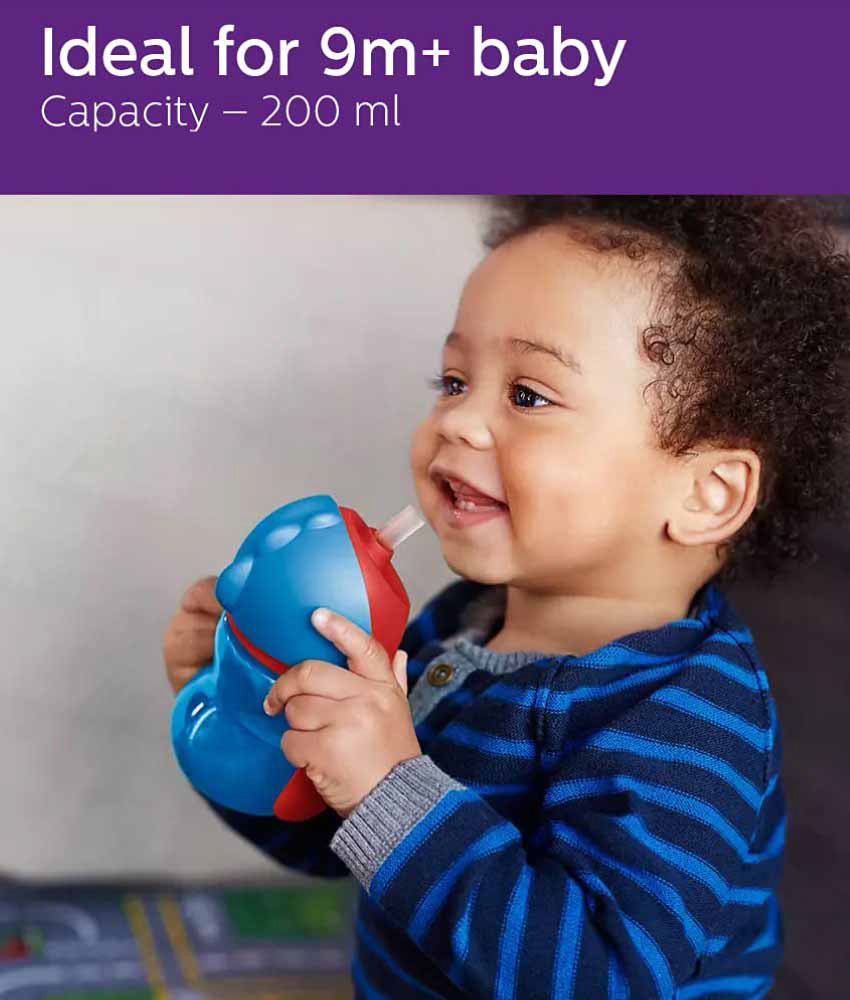 Elegant Smockers LK | Philip AVENT Bendy Straw Cup - 9m+ | Sri Lanka 