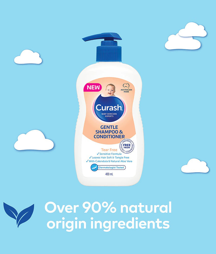 Elegant Smockers LK | Curash Gentle Shampoo & Conditioner - 400ml | Sri Lanka 