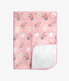 Elegant Smockers LK | Baby Rubber Sheet - Pink Elephant Print | Sri Lanka 