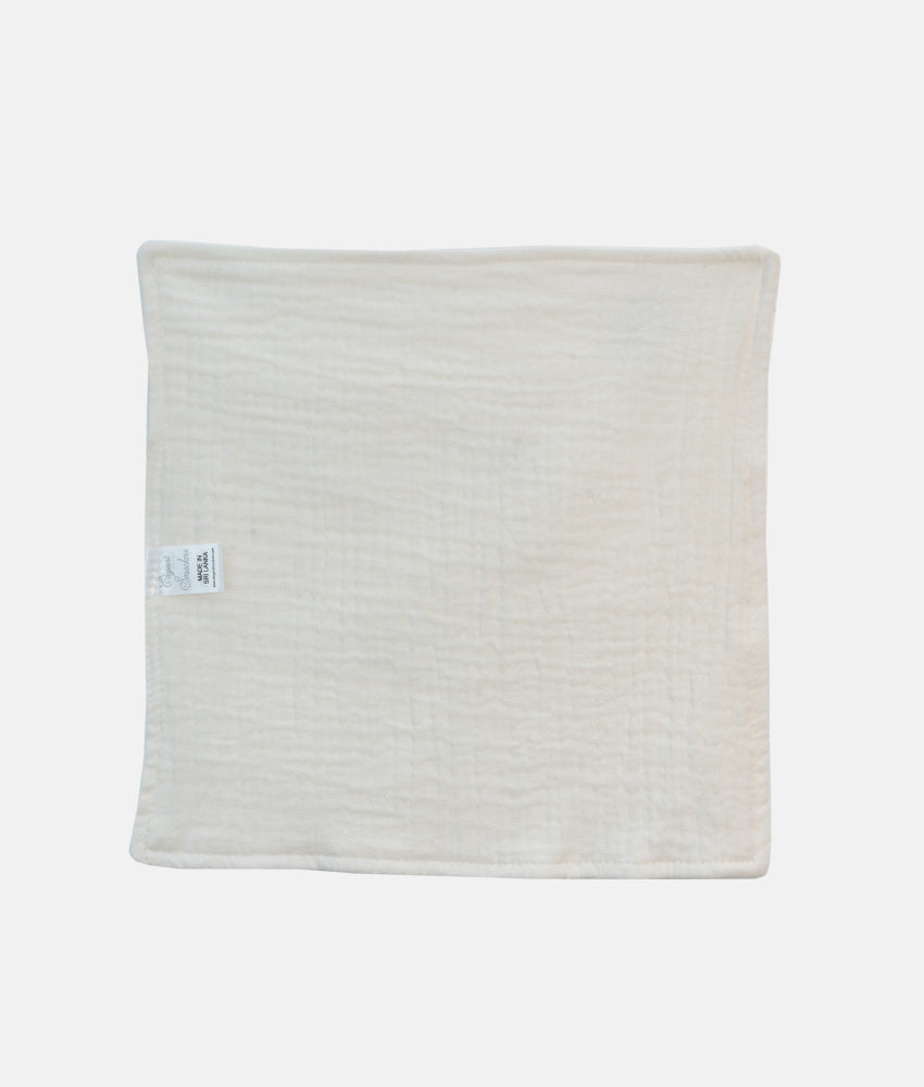 Elegant Smockers LK | Baby Mouth Wipe - Ivory | Sri Lanka 