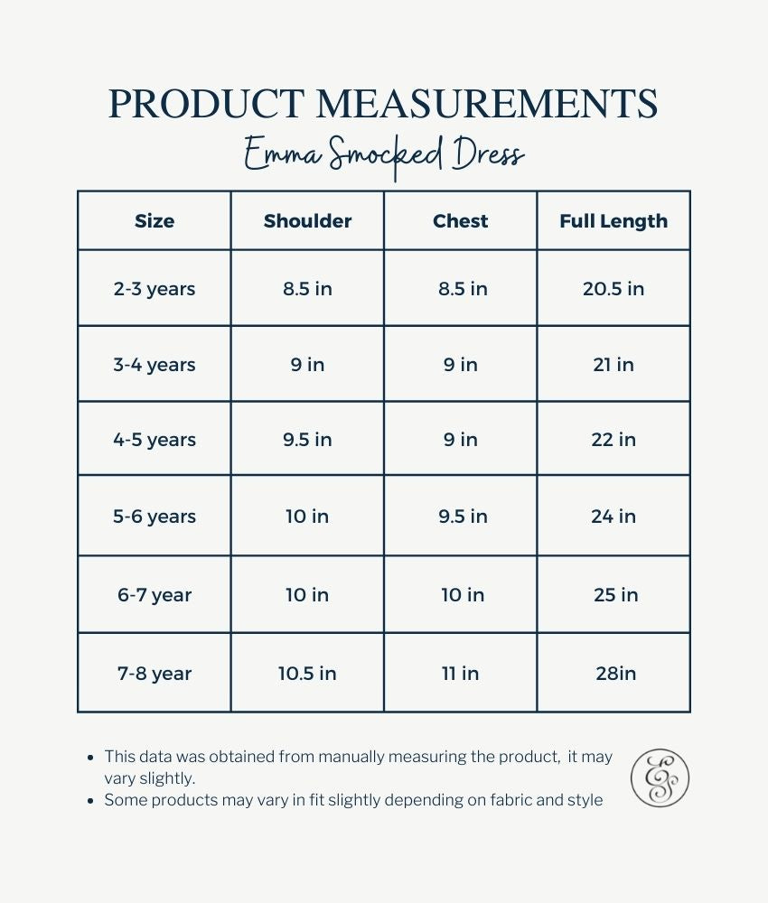 ebProm Sizes & Measurements