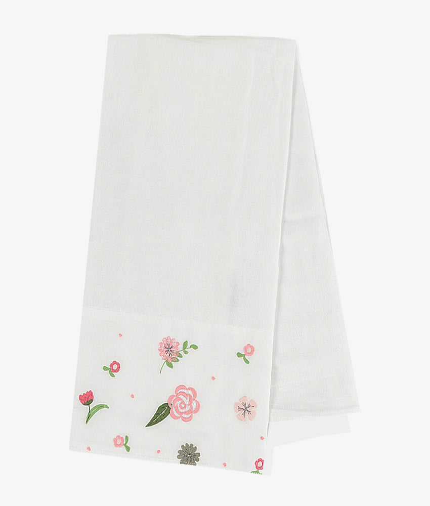 Elegant Smockers LK | Baby Bath Towel – Flower Theme | Sri Lanka 