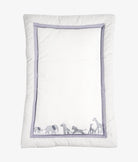 Elegant Smockers LK | Baby Hand Quilt – Grey Safari Theme | Sri Lanka 