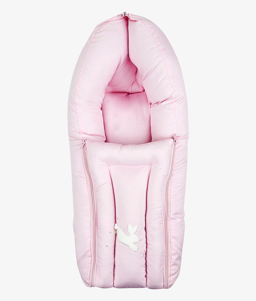 Elegant Smockers LK | Baby Carry Quilt  – Pink Rabbit Theme | Sri Lanka 