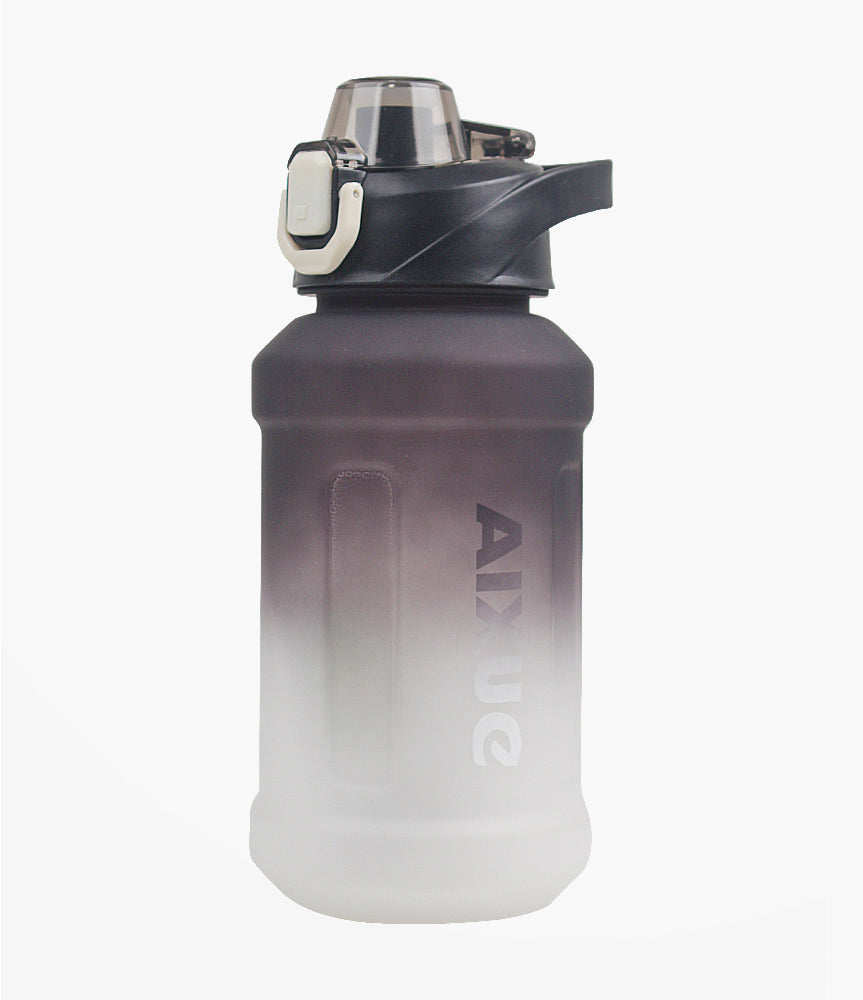 Elegant Smockers LK | Aixue Water Bottle with Straw 1l - Black | Sri Lanka 