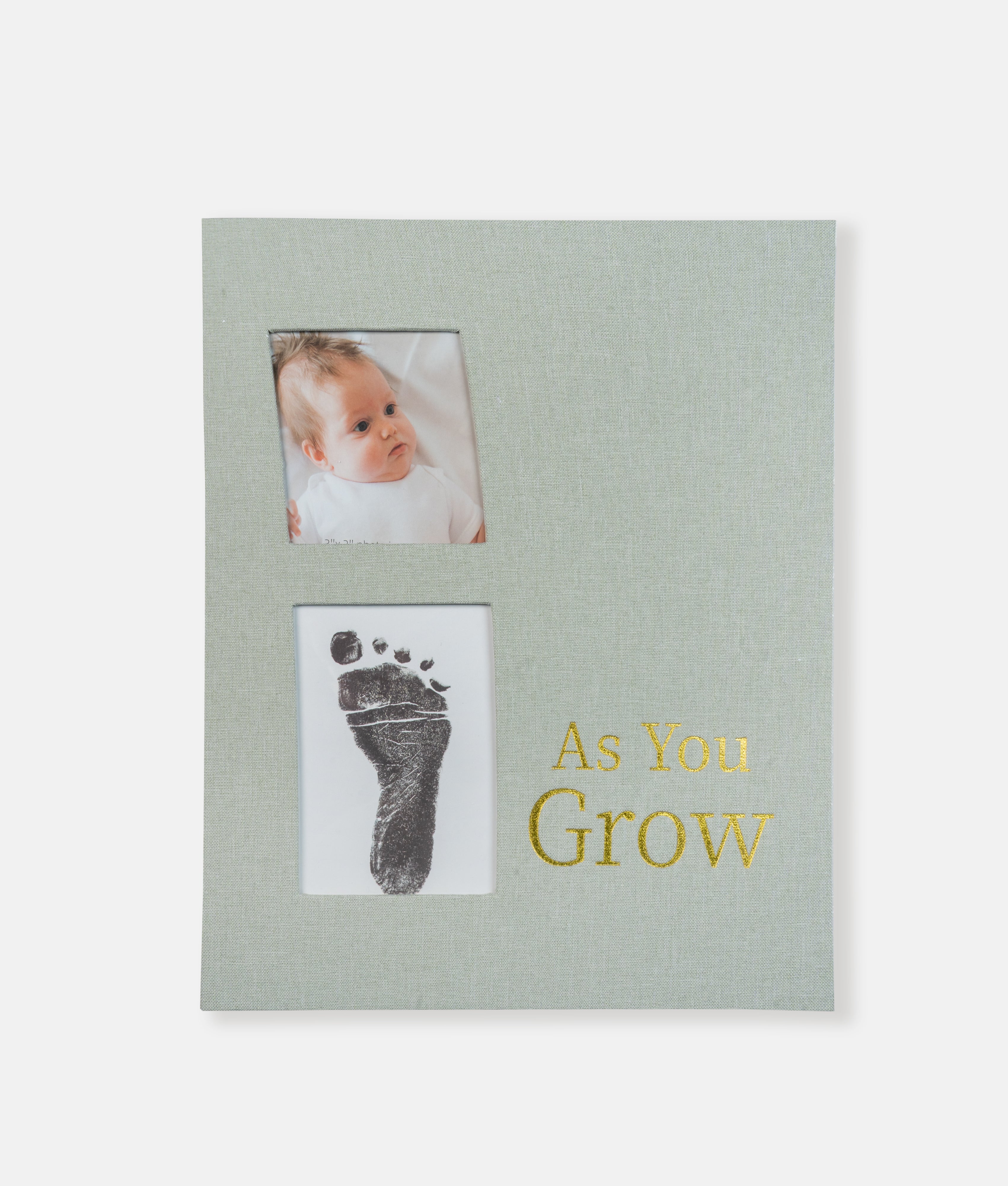 Elegant Smockers LK | As You Grow 5 Years Baby Journal - Green | Sri Lanka 