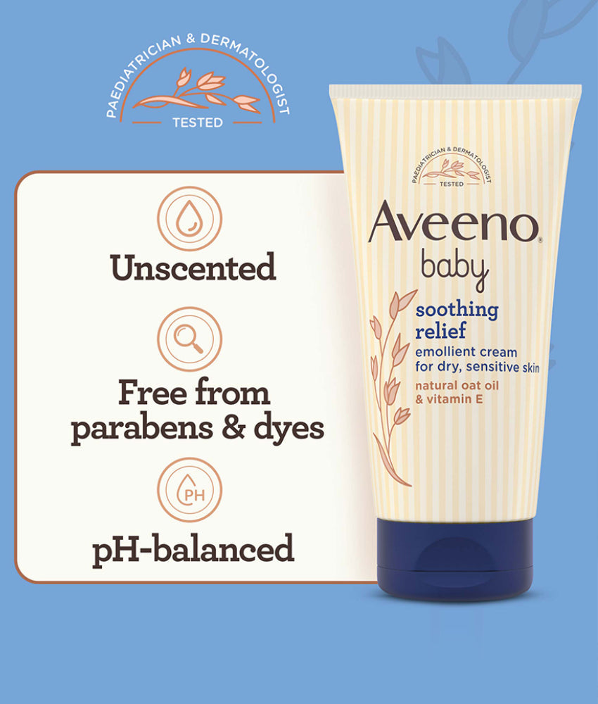 Elegant Smockers LK | Aveeno Baby Soothing Relief Emollient Cream - 150ml | Sri Lanka 