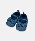 Elegant Smockers LK | Baby Ballerina Shoes - Navy Blue | Sri Lanka 