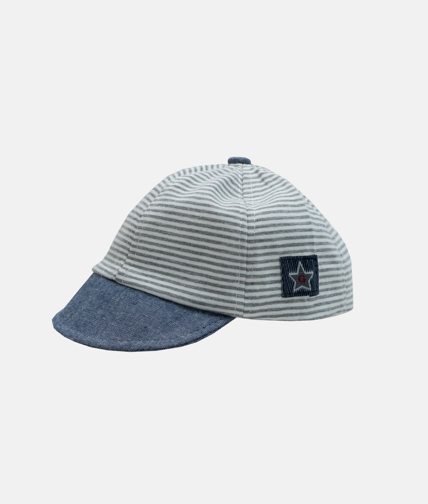 Elegant Smockers LK | Baby Baseball Cap Striped | Sri Lanka 