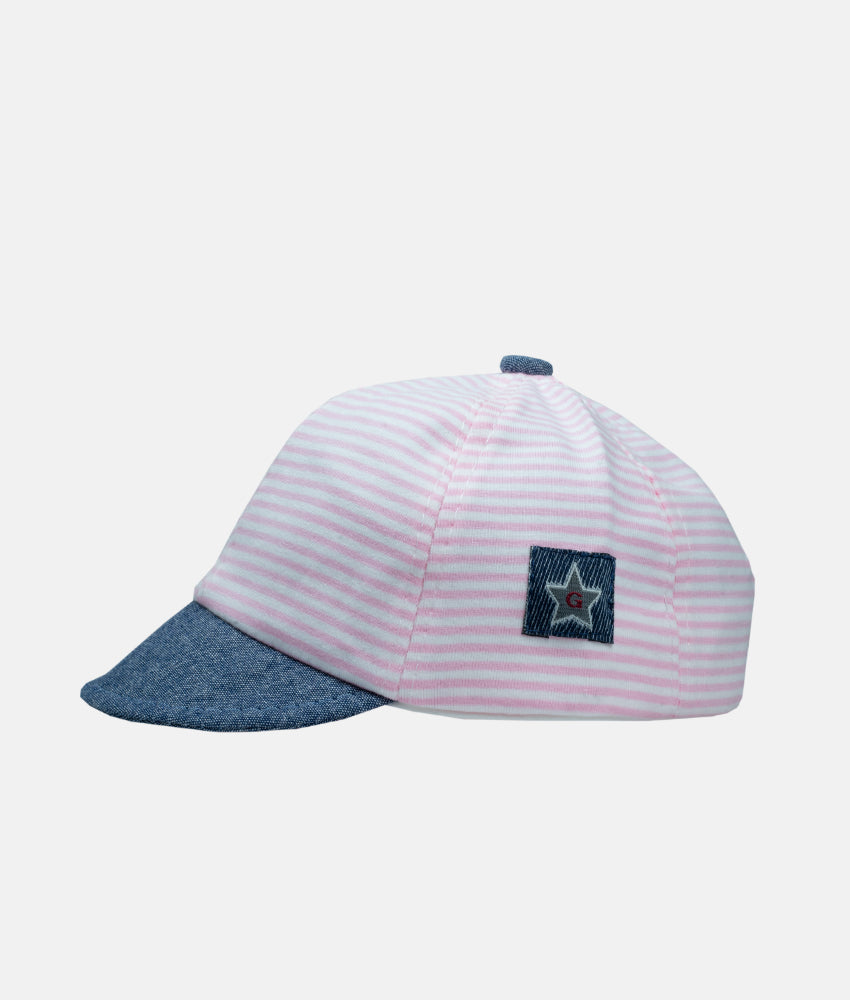 Elegant Smockers LK | Baby Baseball Cap Striped | Sri Lanka 