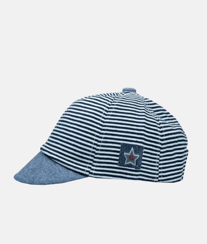 Elegant Smockers LK | Baby Baseball Cap Striped | Sri Lanka 