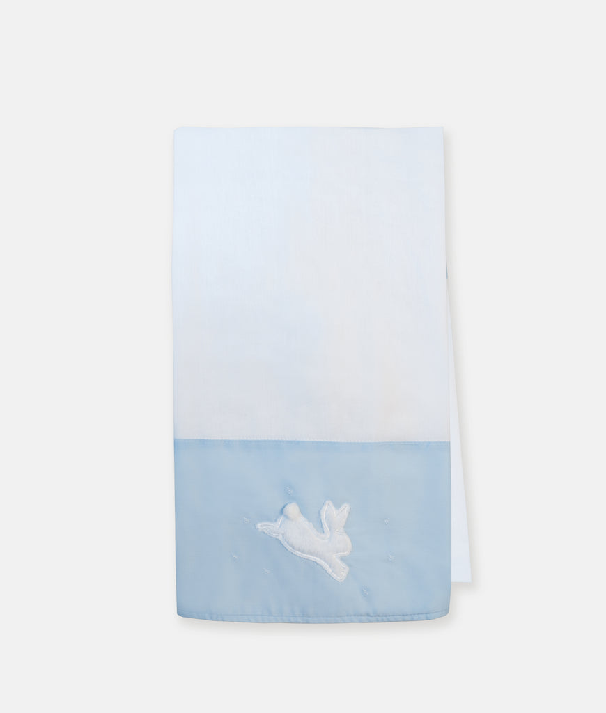 Elegant Smockers LK | Baby Bath Towel – Blue Rabbit Theme | Sri Lanka 