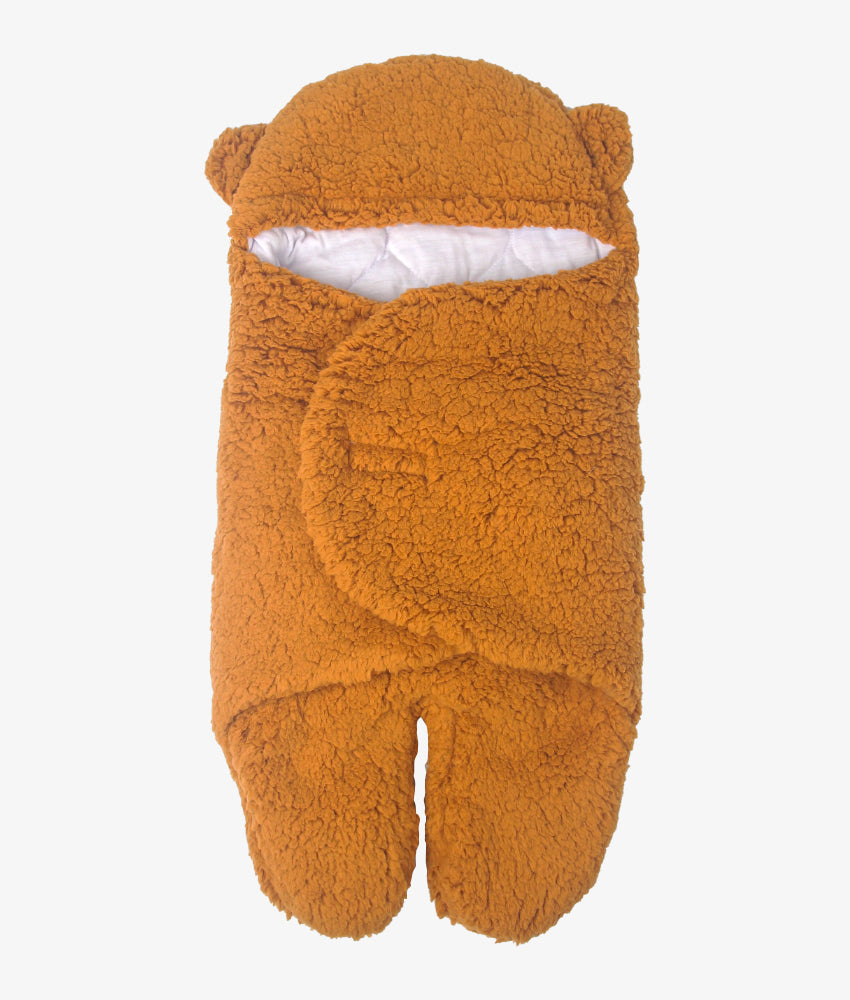 Elegant Smockers LK | Baby Bear Hooded Blanket - Brown | Sri Lanka 