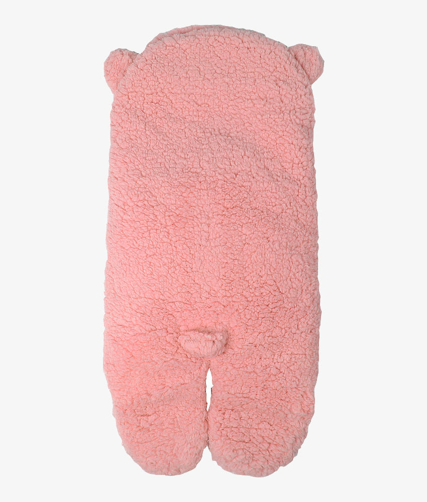 Elegant Smockers LK | Baby Bear Hooded Blanket - Pink | Sri Lanka 