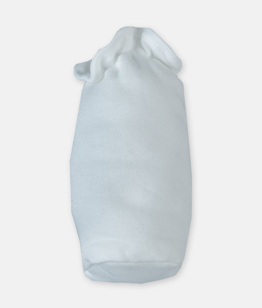 Elegant Smockers LK | Baby Bottle Cover - White | Sri Lanka 