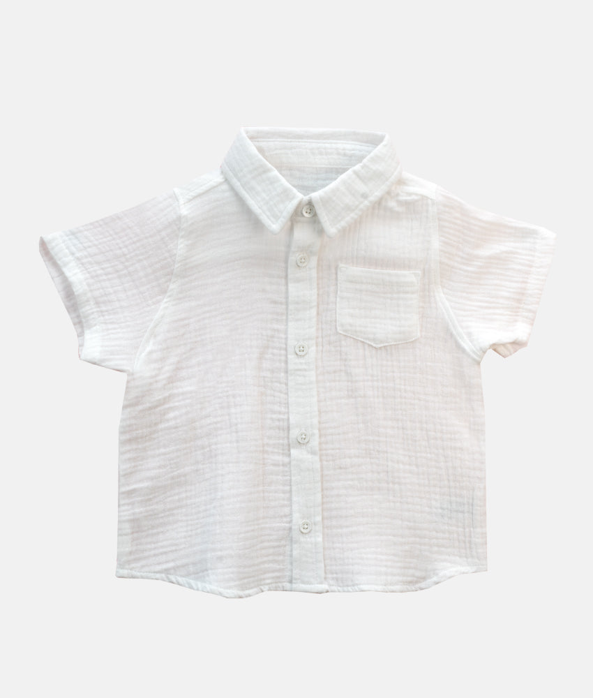 Elegant Smockers LK | Baby Boys Shirt & Bloomer Set - Pastel Aqua Blue | Sri Lanka 