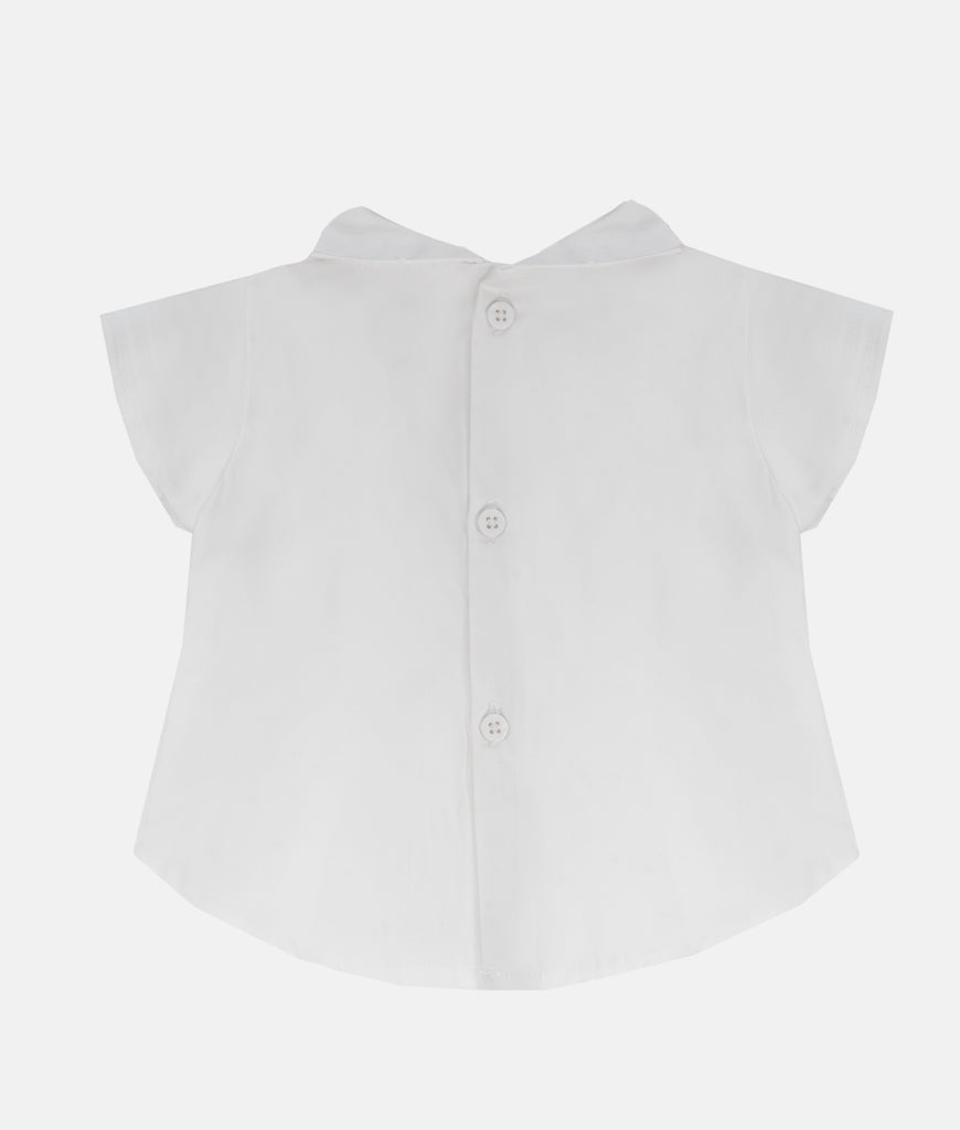 Elegant Smockers LK | Baby Boys Shirt & Bloomer Set - Sage Green | Sri Lanka 