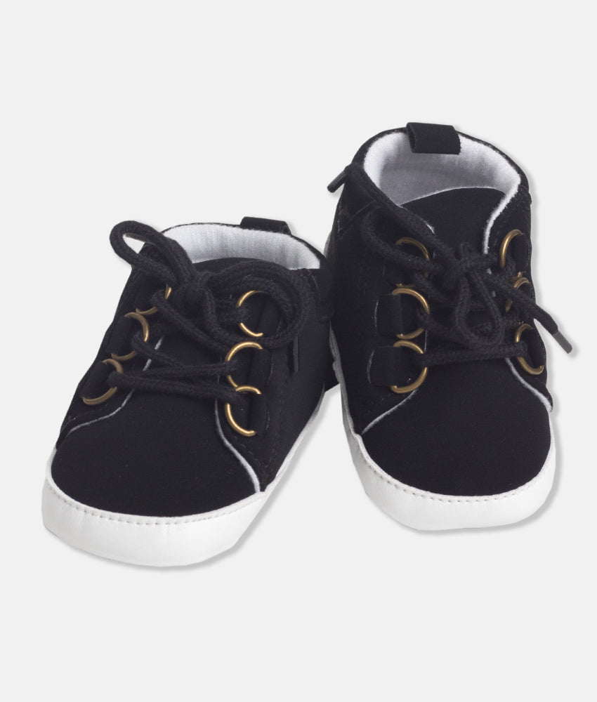 Elegant Smockers LK | Baby Boys Shoes - Black | Sri Lanka 