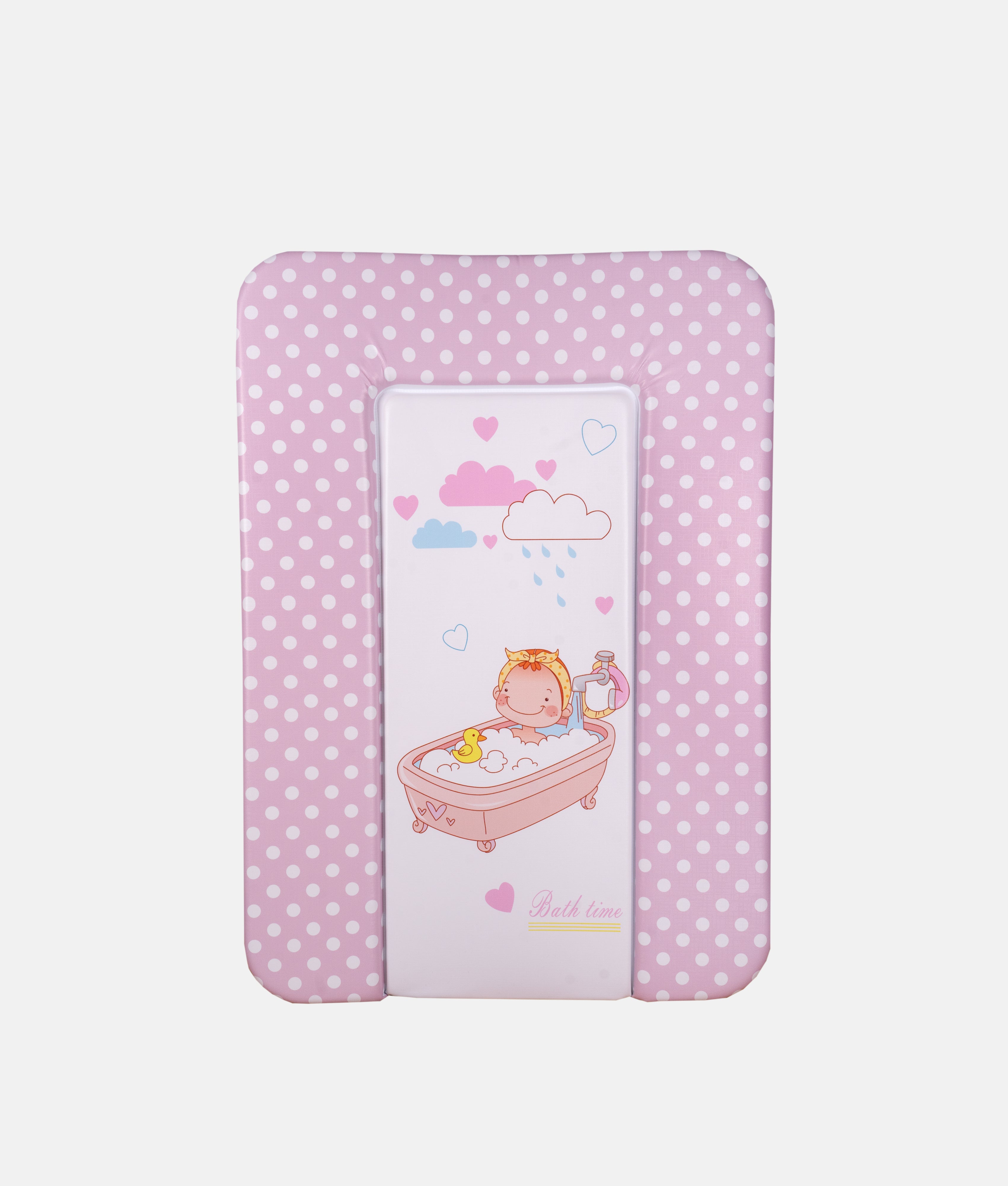 Elegant Smockers LK | Baby Changing Mat - Pink Polka Dots | Sri Lanka 