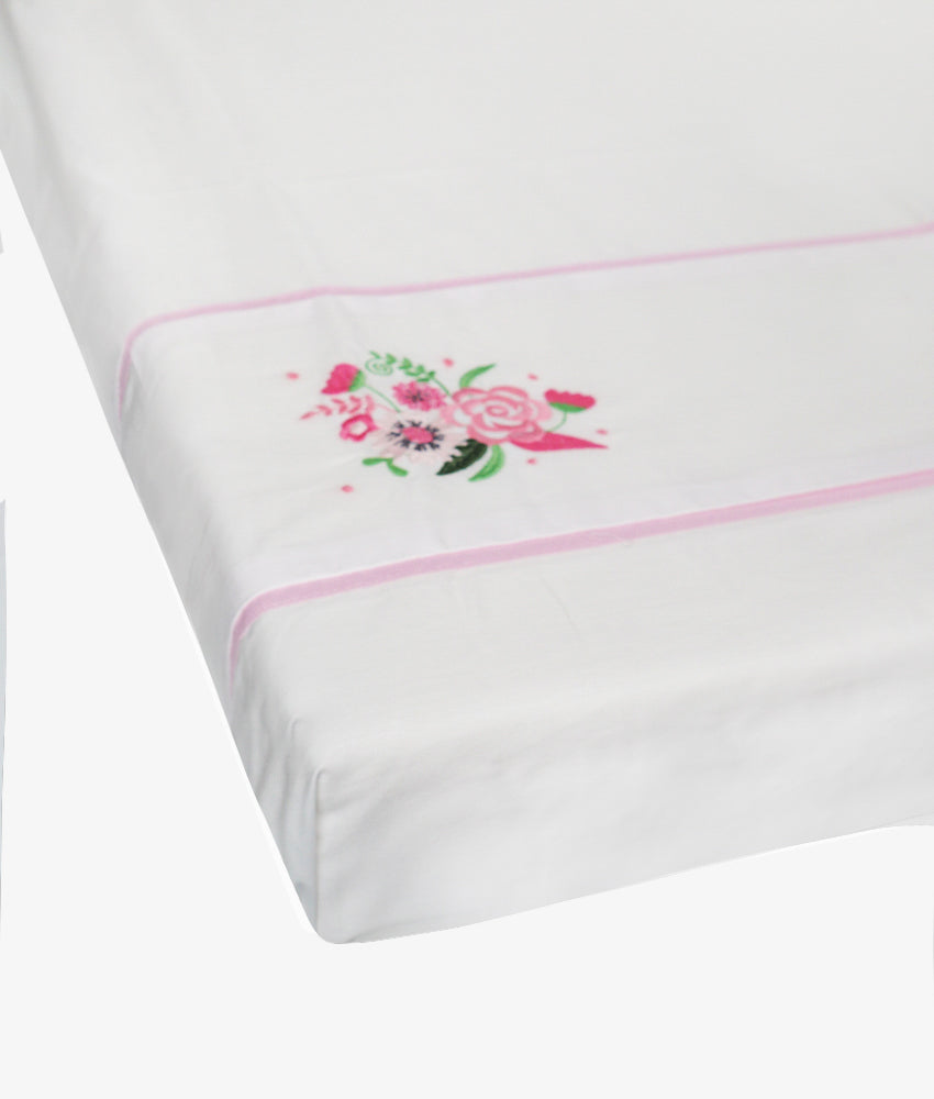 Elegant Smockers LK | Baby Cot Sheet – Flower Theme | Sri Lanka 
