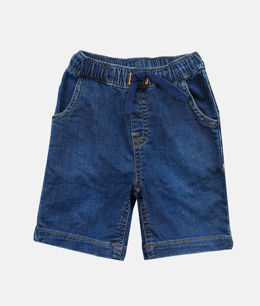 Elegant Smockers LK | Baby Denim Shorts- Indigo Dark Blue | Sri Lanka 