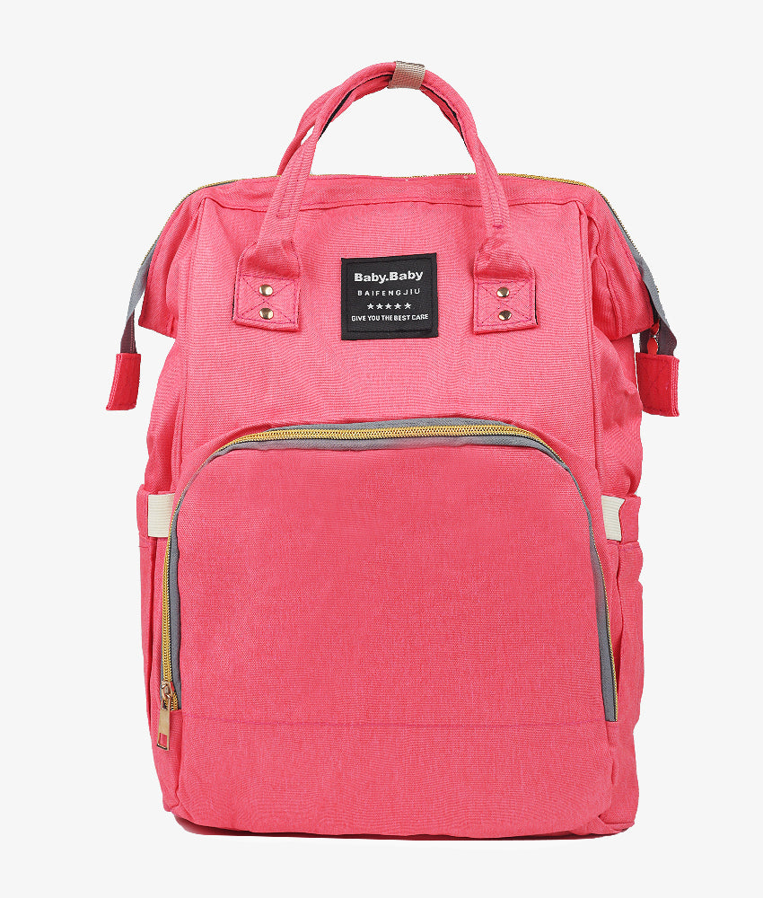 Elegant Smockers LK | Baby Diaper Backpack - Hot Pink | Sri Lanka 