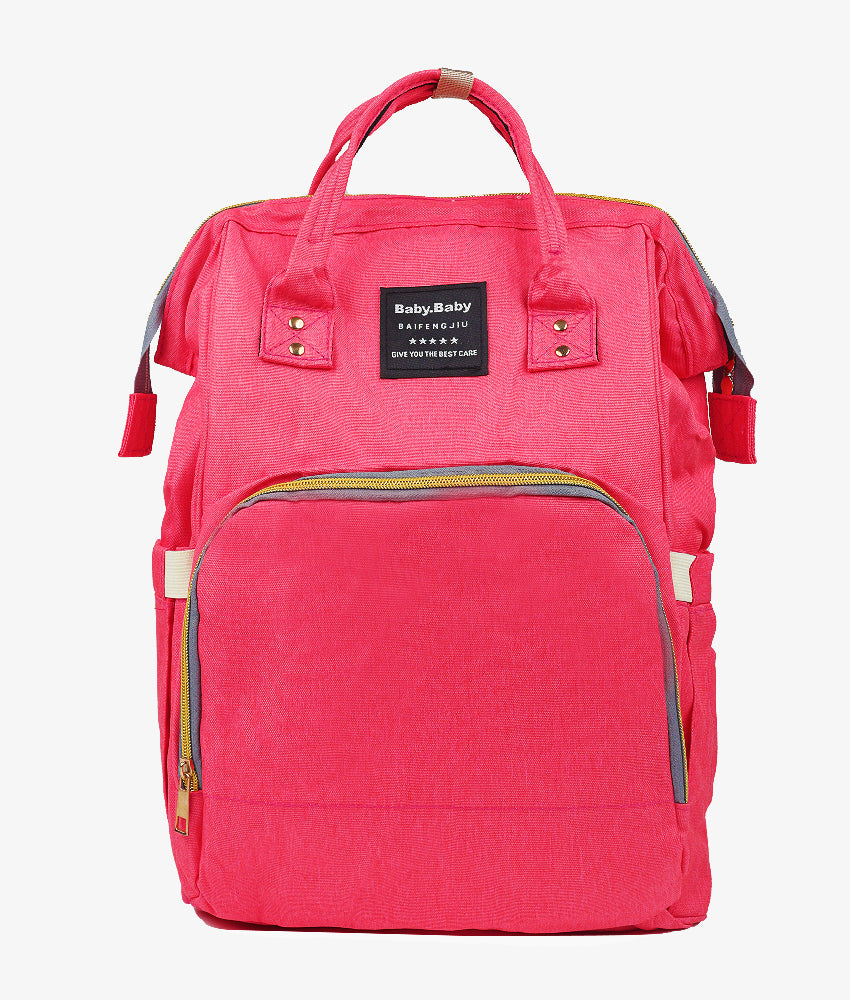 Elegant Smockers LK | Baby Diaper Backpack - Red | Sri Lanka 
