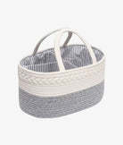 Elegant Smockers LK | Baby Diaper Caddy Organizer - Grey Basket | Sri Lanka 