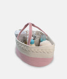 Elegant Smockers LK | Baby Diaper Caddy Organizer - Pink | Sri Lanka 