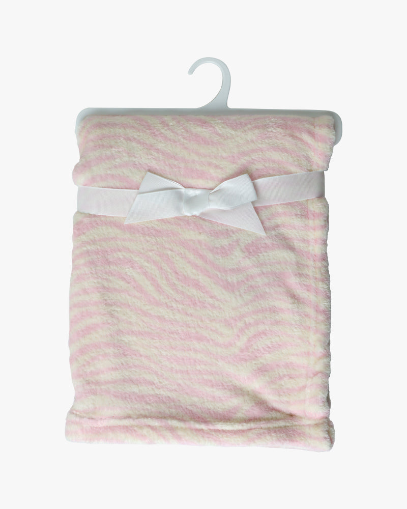 Elegant Smockers LK | Baby Fleece Blanket - Pink Print | Sri Lanka 