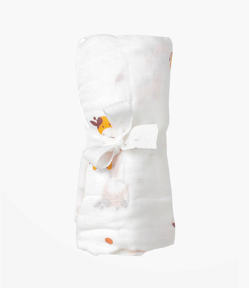 Baby Giraffe Muslin Wrap Shop online Elegant Smockers LK Sri Lanka