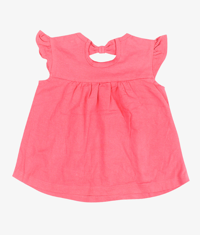 Elegant Smockers LK | Baby Girls T-shirt - Pink Hearts | Sri Lanka 