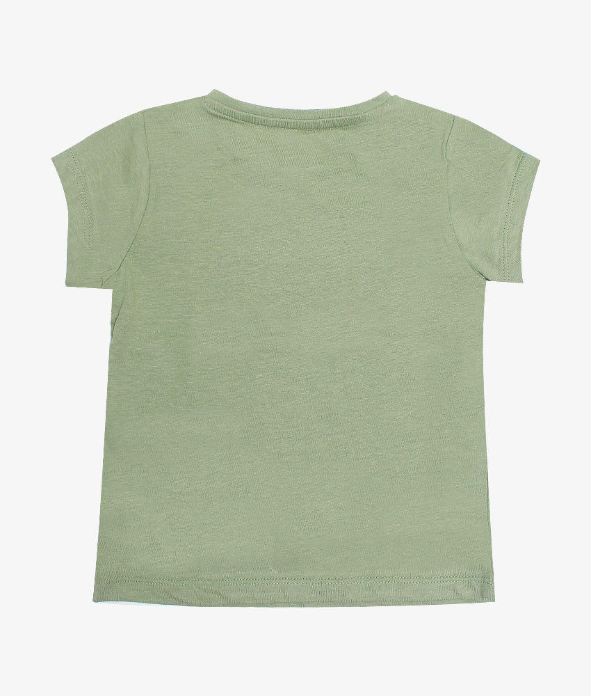 Elegant Smockers LK | Baby Girls T-Shirts - Green | Sri Lanka 