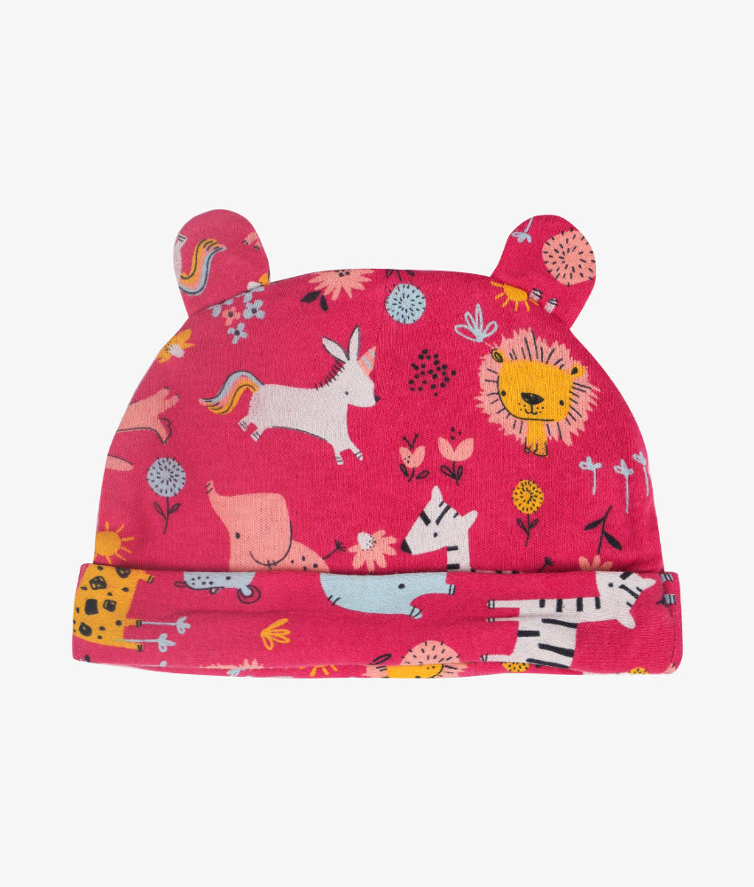 Elegant Smockers LK | Baby Hats 2 Pack - Pink | Sri Lanka 