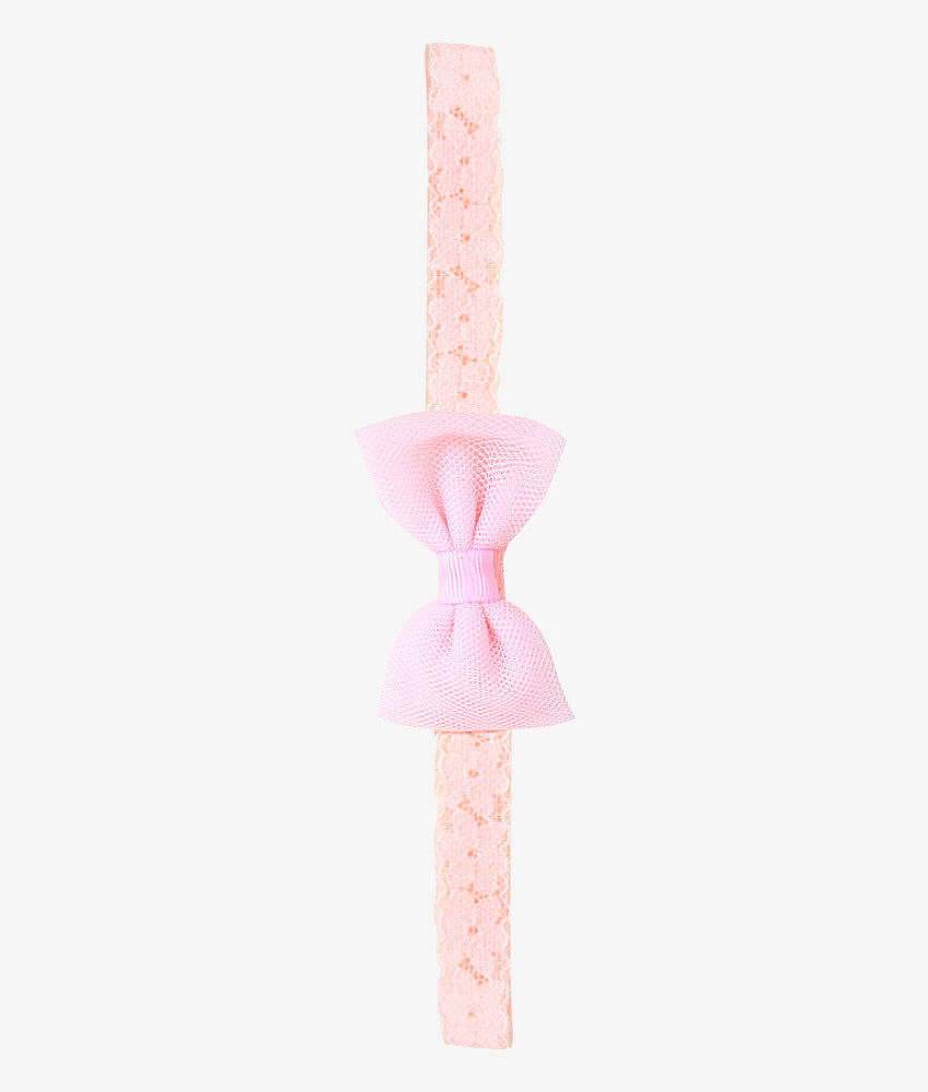 Elegant Smockers LK | Baby Headband - Pink Bow | Sri Lanka 