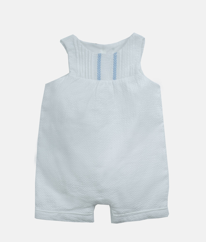 Elegant Smockers LK | Baby Jumpsuit Romper - White | Sri Lanka 