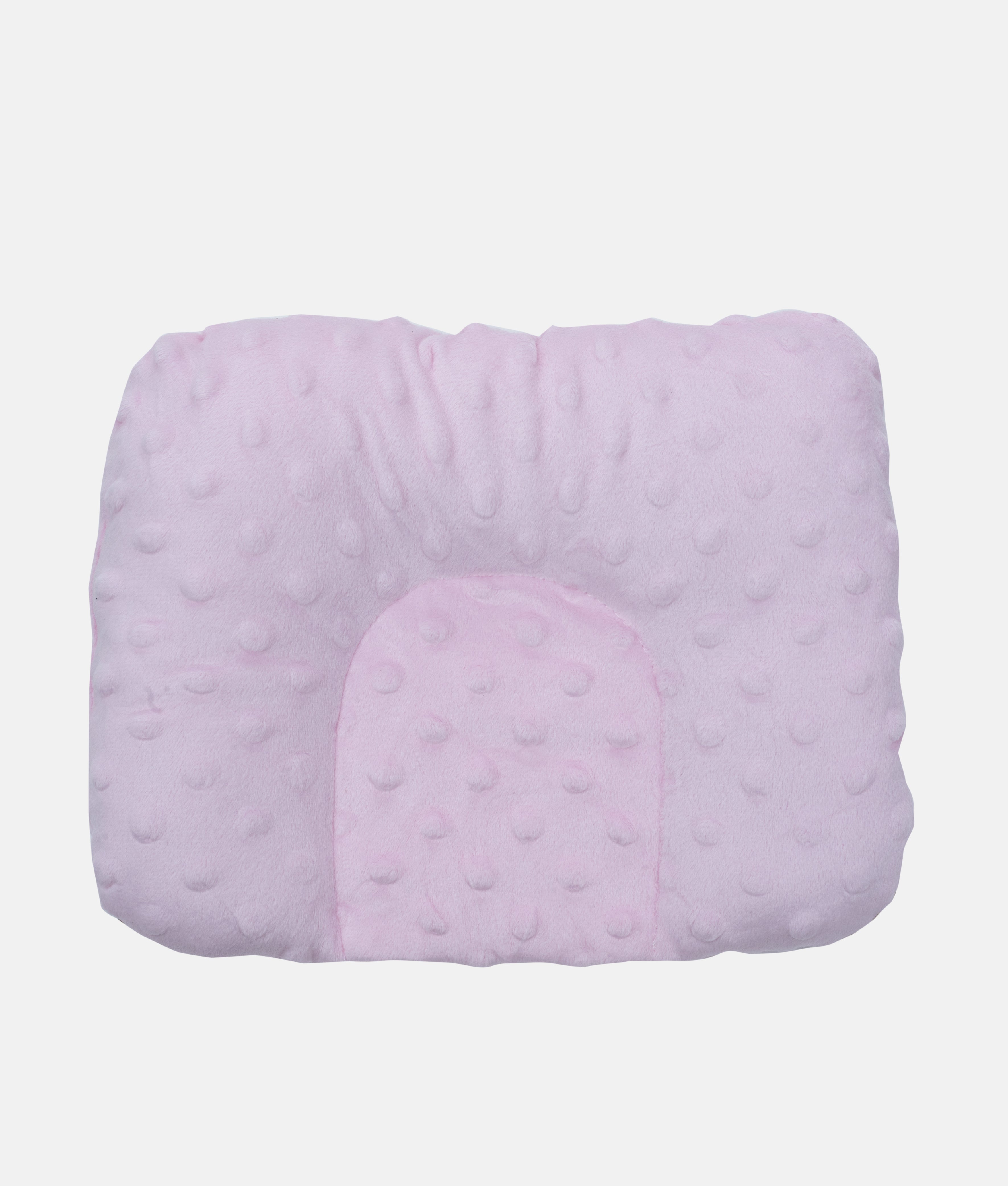 Elegant Smockers LK | Baby Minky Dotted Head Pillow - Pink | Sri Lanka 