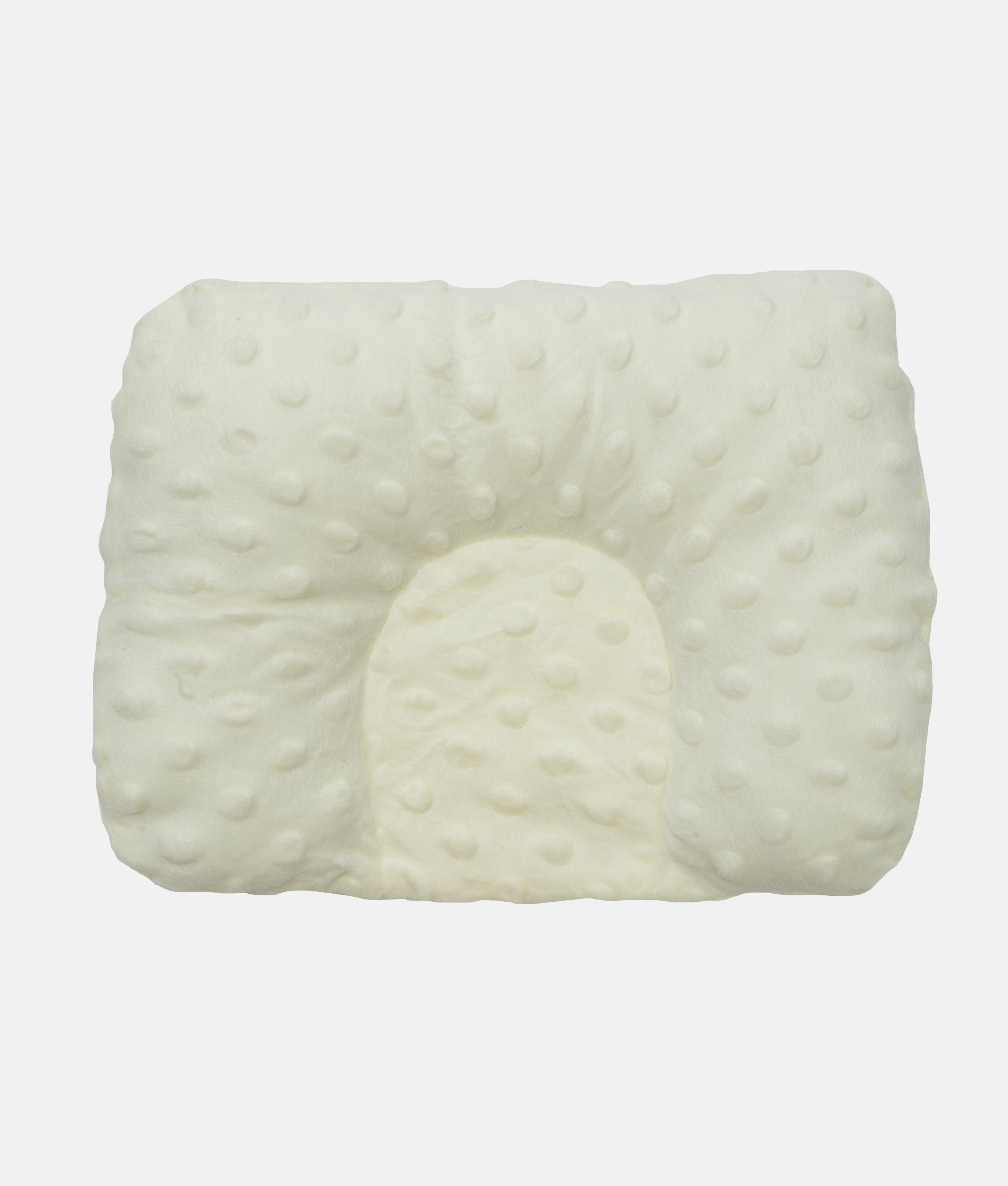 Elegant Smockers LK | Baby Minky Dotted Head Pillow - Yellow | Sri Lanka 