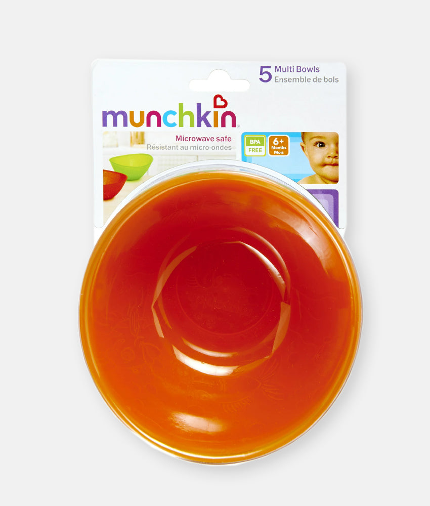 Elegant Smockers LK | Baby Munchkin Feeding Bowl - 5 Pcs | Sri Lanka 