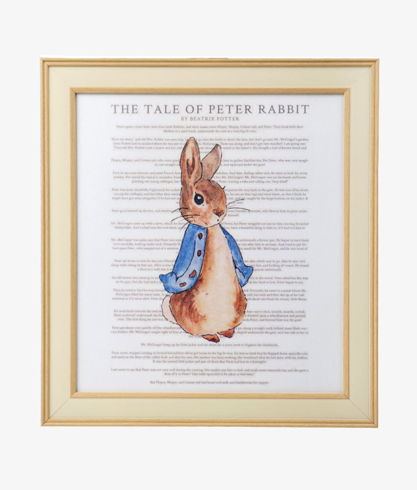 Elegant Smockers LK | Baby Nursery Artwork - Tale of Peter Rabbit | Sri Lanka 