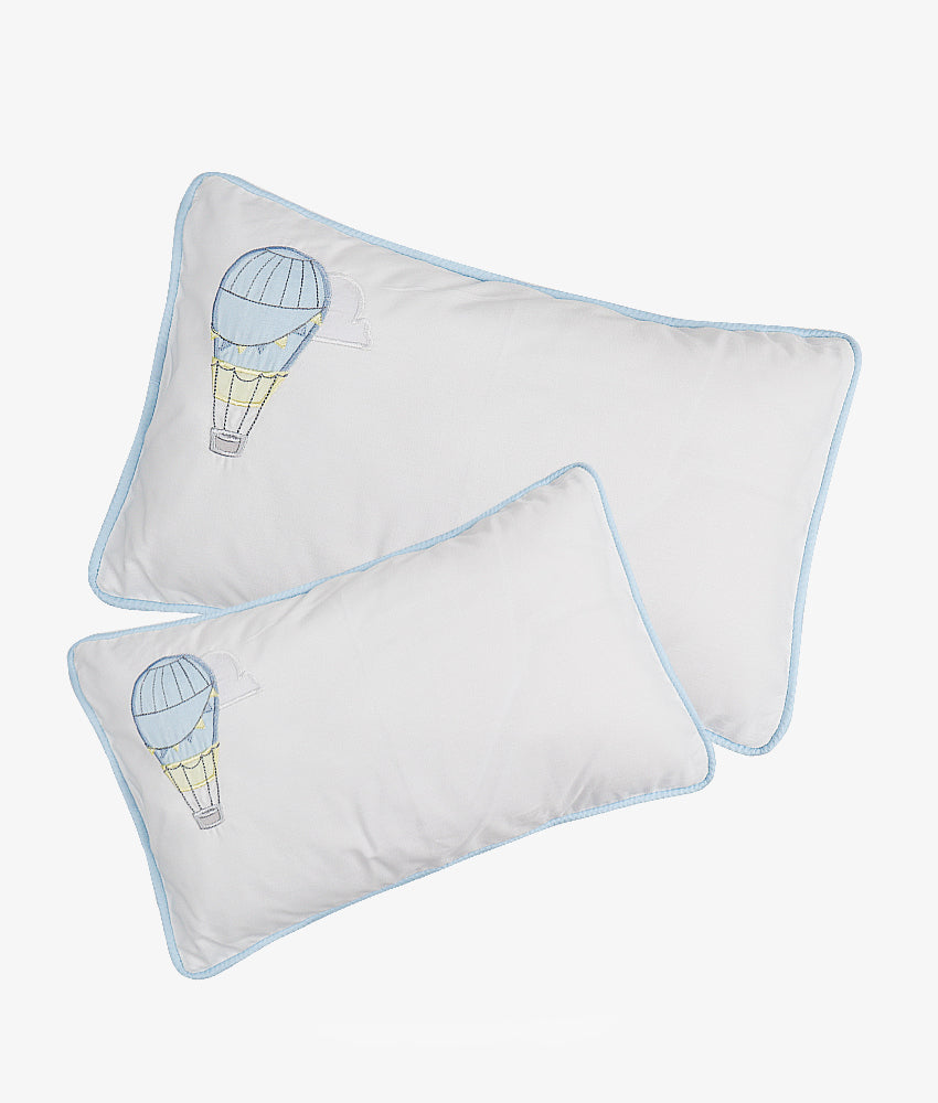 Elegant Smockers LK | Baby Pillow Covers – Up, Up & Away Theme | Sri Lanka 