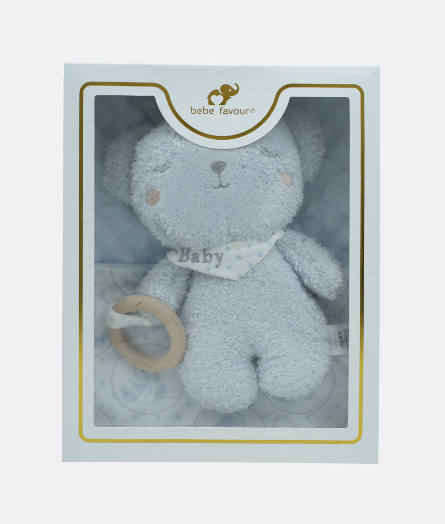 Elegant Smockers LK | Baby Plush Gift Box Set - Blue  - Bebe Favour | Sri Lanka 