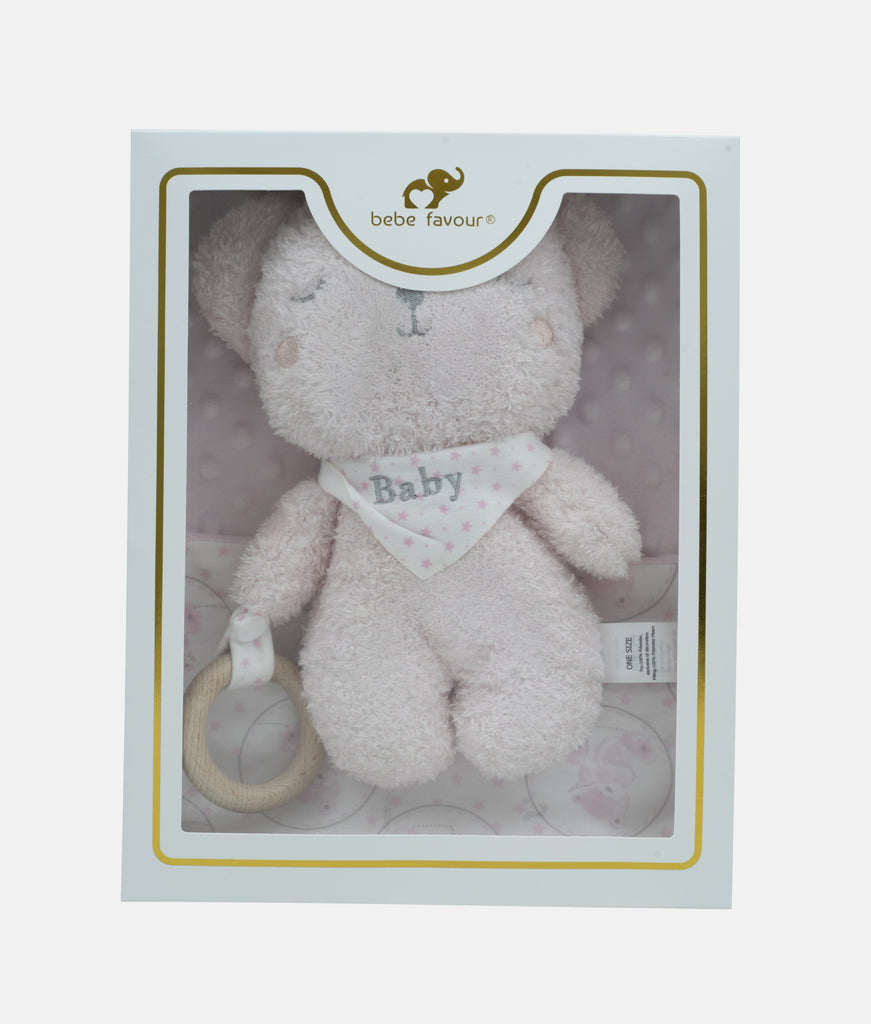 Elegant Smockers LK | Baby Plush Gift Box Set - Pink - Bebe Favour | Sri Lanka 