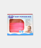 Elegant Smockers LK | Baby Powder Box With Puff - Pink | Sri Lanka 