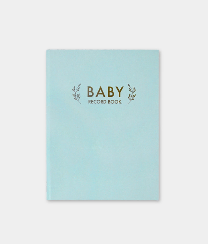 Elegant Smockers LK | Baby Record Book - Blue | Sri Lanka 