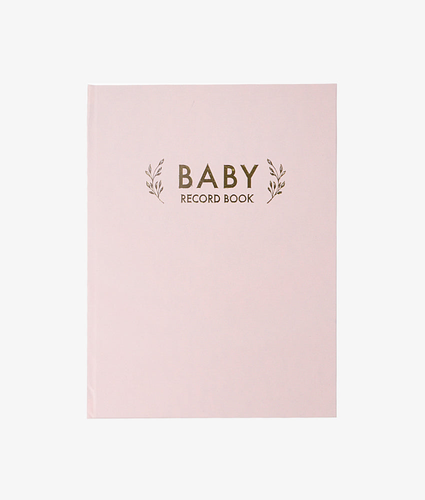 Elegant Smockers LK | Baby Record Book - Pink | Sri Lanka 